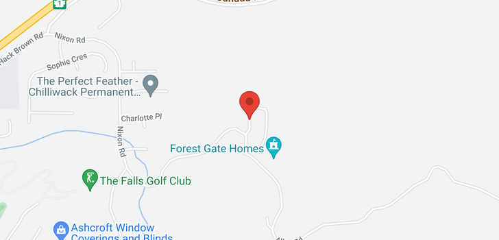 map of 8536 FOREST GATE DRIVE